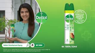 Dettol Disinfectant Spray  Make outdoors fun the safest way [upl. by Imorej]