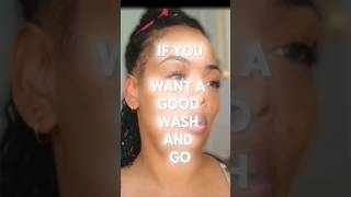 Top 4 Tips for a GOOD WASH AND GO shorts naturalhair washandgo [upl. by Colombi]