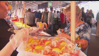 Visitors Pack Hampton Beach For Seafood Festival After Legionnaires Outbreak [upl. by Ledda]