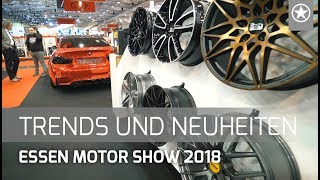 Essen Motor Show 2018  Felgentrends 2019  felgenoutletde [upl. by Brad]