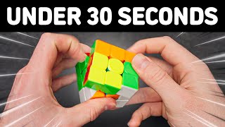 10 Tips to Solve the Rubiks Cube in 30 Seconds [upl. by Idonah800]