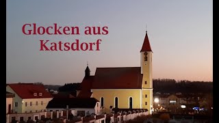 KATSDORFOÖ Vollgeläute der Pfarrkirche St Vitus im Glockenstuhl [upl. by Eilzel936]