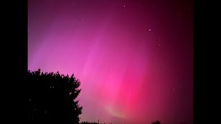 Teil 2 Mega Polarlichter über Bayern und weite Teile Deutschlands Polarlichter nightsky [upl. by Aicenav346]