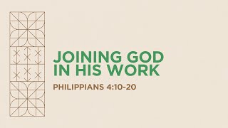 Joining God in His Work  Sun Valley Daily Devotional [upl. by Elke]