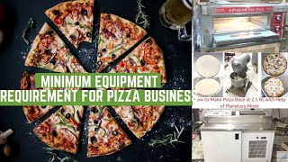 How to Start Pizza Business in India amp Pizza Restaurant Equipment [upl. by Volkan]