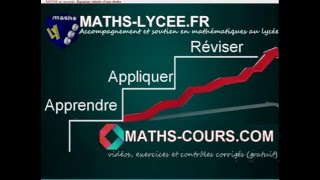 reconnaître une equation de droite [upl. by Venita]