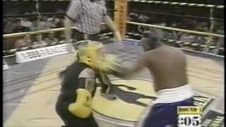 Beetlejuice from the Howard Stern Show in a real Boxing Fight [upl. by Asirac]