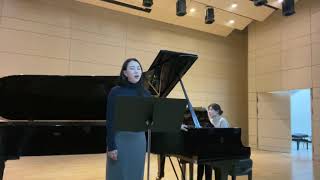 Rehearsal VerborgenheitH Wolf Soprano Hannah Cho [upl. by Tuppeny914]