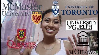 CANADIAN UNIVERSITY DECISION REACTION McMaster UofT Queens U UofG U Ottawa [upl. by Timothy]