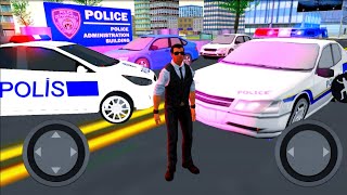 jeux de voiture de Police et voiture simulateur de jeu 3D android gameplay Full HD 1080p [upl. by Ehsom248]