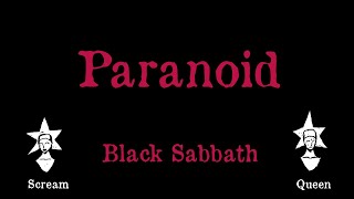 Black Sabbath  Paranoid  Karaoke [upl. by Imehon804]