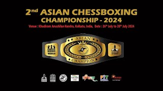 ASIAN CHESSBOXING CHAMPIONSHIP  2ND  2024  KOLKATA [upl. by Mairb261]