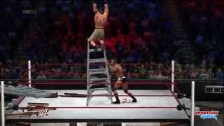 WWE TLC 2013 John Cena vs Randy Orton TLC WWE World heavyweight title Part 2 WWE 2K14 [upl. by Lorri]