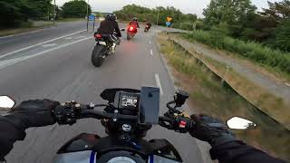 MT09 SP S1000RR TUONO V4 and Z800 From City to country roads [upl. by Darrill]