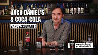 Jack Daniels amp Coca Cola jak smakuje puszka z RTD Test gotowca whiskey z colą 🥃 [upl. by Sudnak]