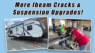 Forest River Shockwave Ibeam Cracks amp Suspension Upgrades [upl. by Odnama351]