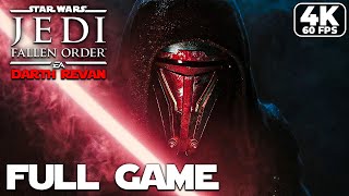 STAR WARS JEDI FALLEN ORDER  DARTH REVAN — Full Game Walkthrough 4K 60FPS UHD No Commentary [upl. by Trebeh]