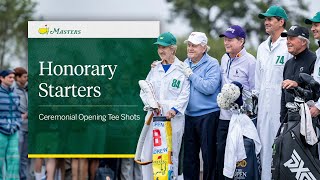 2024 Honorary Starters at the Masters [upl. by Dearman]