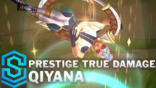 Prestige True Damage Qiyana Skin Spotlight  League of Legends [upl. by Northrup]