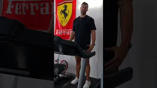 My Budget garage gym treadmill garagegym homegym [upl. by Aicilic]