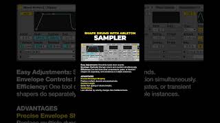 Shaping Drums with Sampler Amp Envelope [upl. by Asilat]