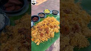 Veg la Prawn Biryani Ahh🤯🍤⁉️  thatmadrasguys [upl. by Ahtanaram]