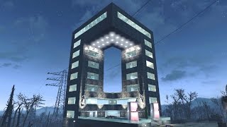 Fallout 4 Settlement Building  Abernathy Farm  Best Mods  Wonderfull Skyscraper [upl. by Led]