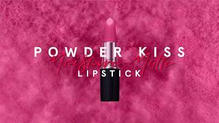 Powder Kiss MoistureMatte Lipstick  MAC Cosmetics [upl. by Mireielle598]