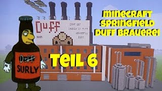 Minecraft Springfield Duff Brauerei  Teil 6 [upl. by Anni]