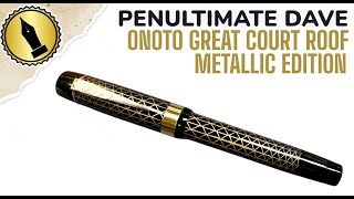 Onoto Great Court Roof Metallic Edition Unboxing and Review [upl. by Pubilis]