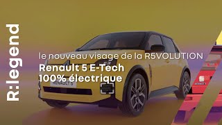 réinvention de ses aînées  Renault 5 ETech 100 électrique [upl. by Xylia]