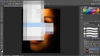 How to Pixelate in Photoshop [upl. by Borrell507]