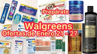 Walgreens🔥🔥ofertas de Enero 21  27 🔥🔥prepárate 🔥 [upl. by Annahsad757]