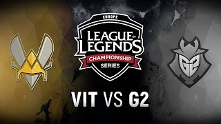 Review LEC week 2  Vitality vs G2 esport [upl. by Alsworth639]