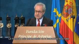 Discurso de John Banville  Speech by John Banville [upl. by Daza]