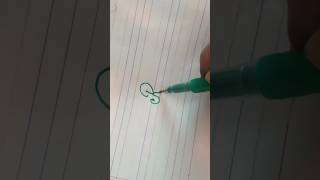 How to cursive letter R handwriting shortvideo reels [upl. by Ahsilac]