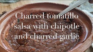 Tomatillo Salsa recipe authentic [upl. by Ahseenal738]