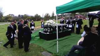 Prince Hall Masonic burial by Brother Trapps [upl. by Cy259]