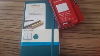 yeni bullet journal ım  meleskine soft cover dotted notebook moleskine daily diary planner agenda [upl. by Pfeifer]