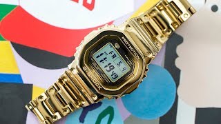 A Week On The Wrist The Casio GShock GMWB5000 Full Metal [upl. by Carrelli919]