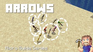 Arrows  Minecraft Micro Guide [upl. by Eus459]