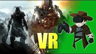 Skyrim VR and Fallout 4 VR  First Impressions [upl. by Quintus]