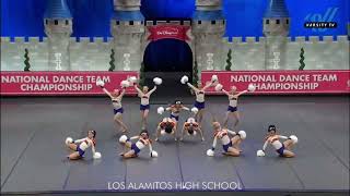 Los Alamitos High School VARSITY Pom  2024 FINALS [upl. by Dloreh682]