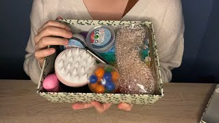 ⁉️¿¿ Que GUARDO en mi CAJA de ASMR  Unboxing de objetos asmr en ESPAÑOL [upl. by Bostow]