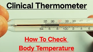 How To Check Body Temperature With Thermometer  Thermometer Use Karne Ka Sahi Tarika [upl. by Ahsimot]