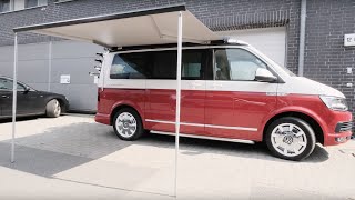 Thule  Fiamma Markisentuch austauschen für VW T5 amp T6 AbdeckhaubenShopde [upl. by Tnomad]