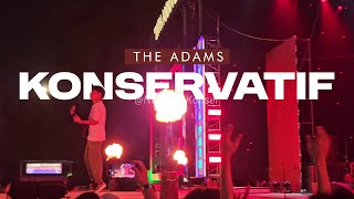 The Adams  Konservatif live  Jakarta Fair 2024  Lyric [upl. by Chlori]