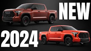 NEW CHANGES For 2024 Toyota Tundra Models [upl. by Rozanne]