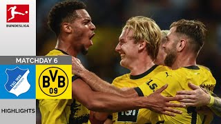 TSG Hoffenheim vs Borussia Dortmund  13  Höhepunkte  Bundesliga 202324 [upl. by Rochemont]