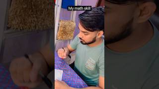 My math skill’s be like 🤡😂🤡shorts funnyshorts million comedy relatable subscribe trending￼ [upl. by Amelie]